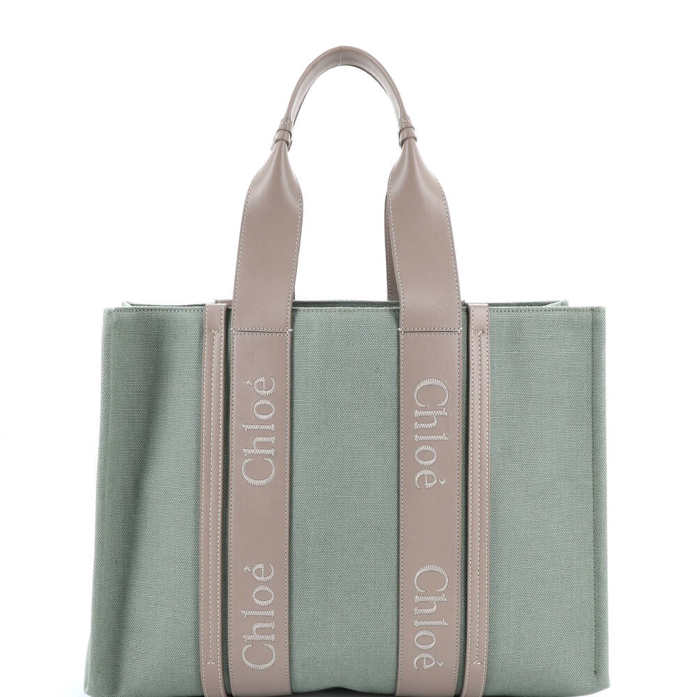 Chloe Woody Tote Leather Large #201776C18B